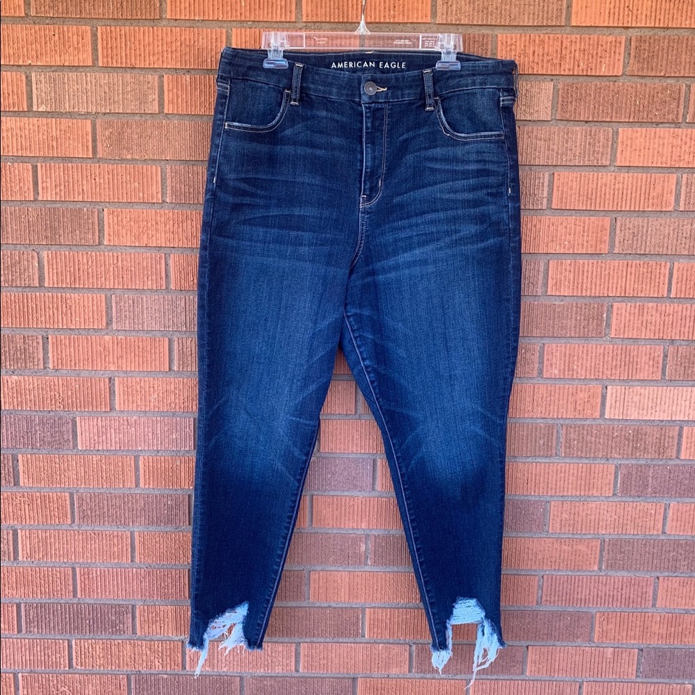 American Eagle Curvy Hi- Rise jegging crop